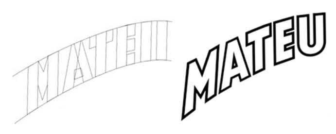Dessin Logo Mateu