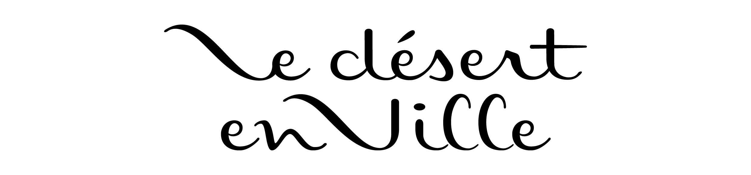 Dessin vectorisé le désert en ville